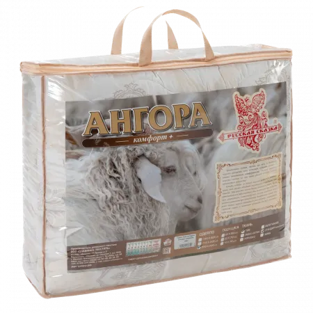 Одеяло "Ангора" 2.0 сп Русская сказка (стандарт) тик